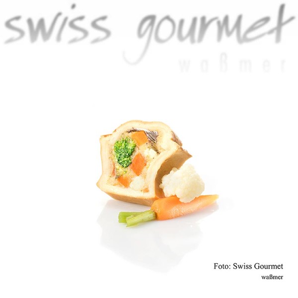 Swiss Gourmet - Pâté von Pute & Gemüse mit Teigmantel Mini TK