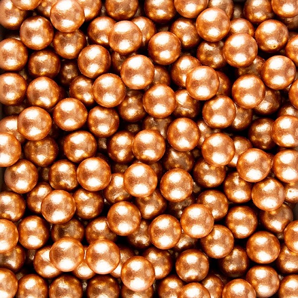 Dobla - Mini Pearl Bronze bronze Schokoladenperlen 14mm Dobla (79223)