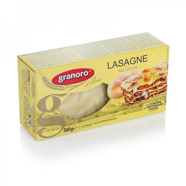 Granoro - Granoro Lasagne mit Ei 82 x 60 x 1mm No.120