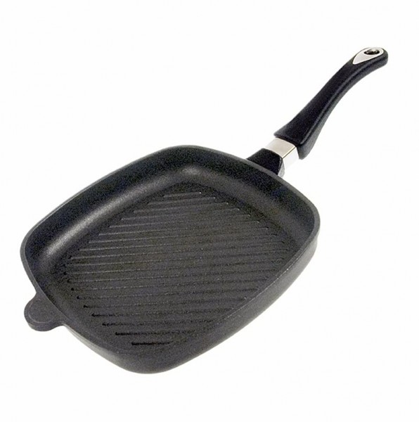 AMT Gastroguss - AMT Gastroguss Grillpfanne eckig 26x26cm 4cm hoch