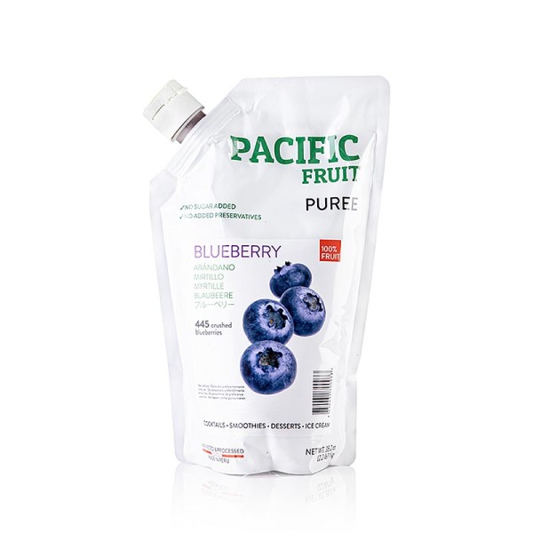 Pacific Fruit - Pacific Fruit Heidelbeer Püree (Blaubeere / Blueberry) 100 % Peru