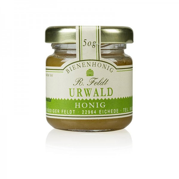 R. Feldt Bienenhonig - Urwald-Honig Uruquay flüssig bis cremig lieblich aromatisch Portionsglas