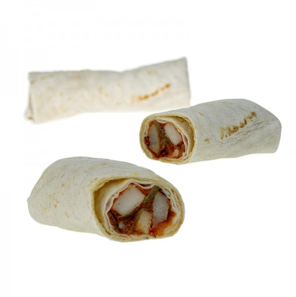 Mex-Al - Burritos Pollorito Weizentortillas pikante Geflügelfüllung TK