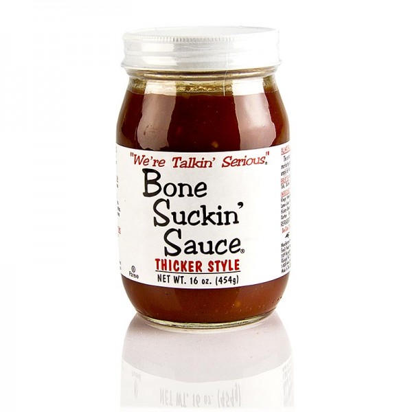 Bone Suckin' - Bone Suckin´ Sauce Regular BBQ Sauce (dickflüssig) Ford´s Food