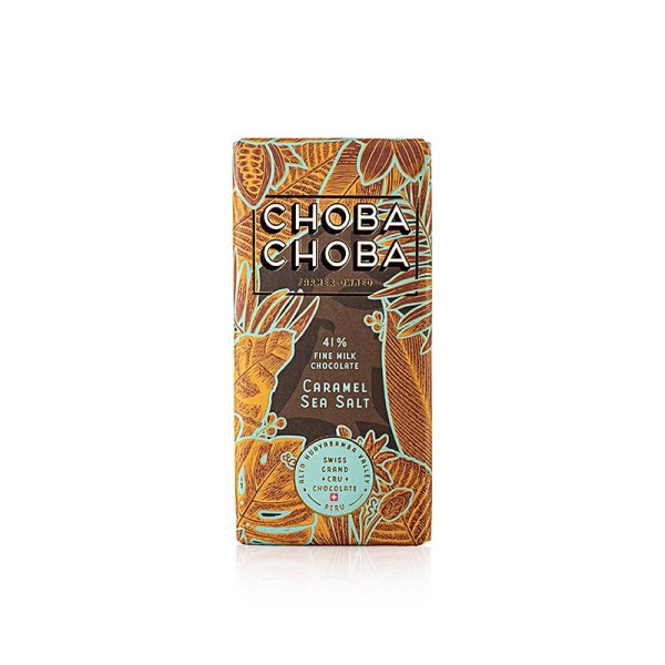Choba Choba - Fine Milk Chocolate 41% Caramel S Milchschokoladen Tafel Choba Choba BIO