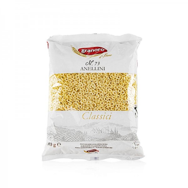 Granoro - Granoro Anellini kleine runde Suppennudel No.73