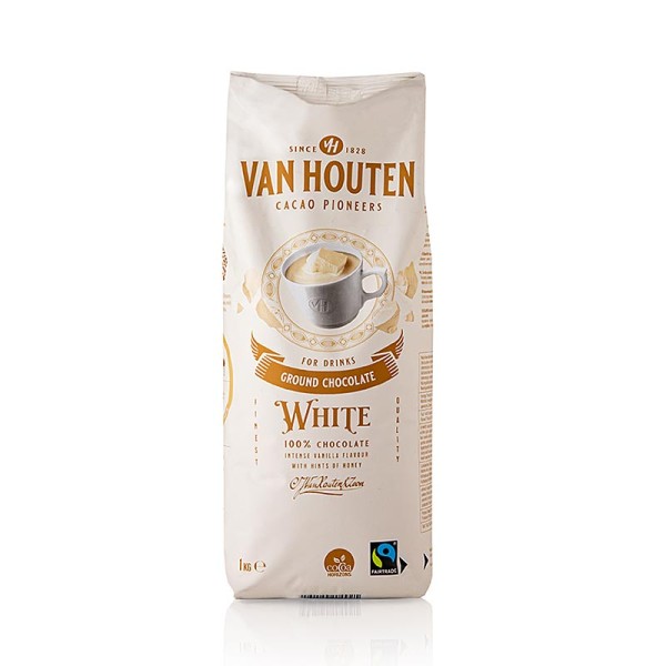 Van Houten - Van Houten Ground White Chocolate Trinkschokoladen Pulver