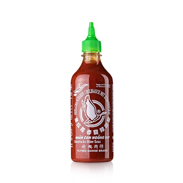 Flying Goose - Chili-Sauce - Sriracha scharf Squeeze Flasche Flying Goose