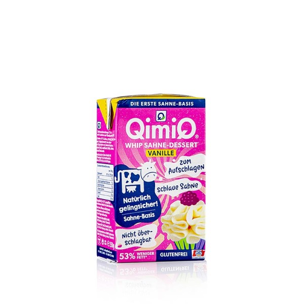 QimiQ - QimiQ Whip Vanille kalt aufschlagbares Sahne Dessert 17% Fett