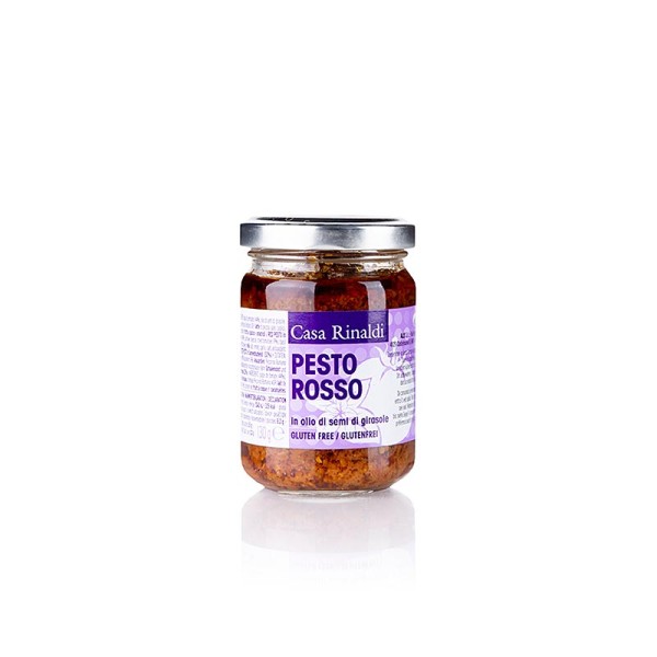 Casa Rinaldi - Pesto Rosso Tomaten Pesto mit Sonnenblumenkernöl Casa Rinaldi