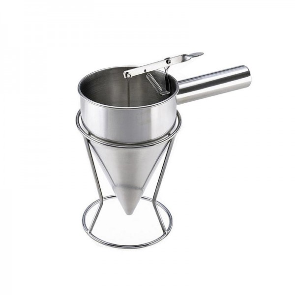 Deli-Vinos Kitchen Accessories - Dosiertrichter Multi Doseur Edelstahl 1 L