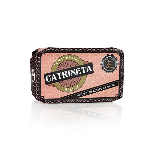 Catrineta - Tintenfisch in Olivenöl - polbo en aceite de oliva Catrineta