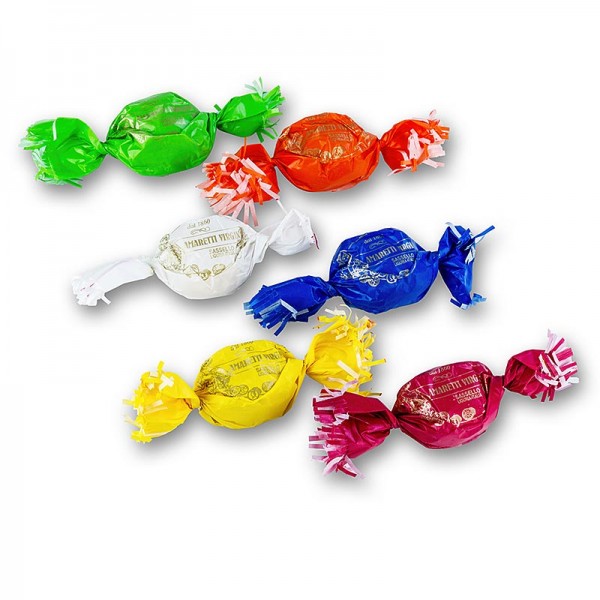 Deli-Vinos Snack Selection - Amaretti soft/weich einzeln in farbigem Papier