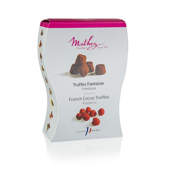 Mathez - Trüffelkonfekt - Pralinen Mathez mit Himbeere