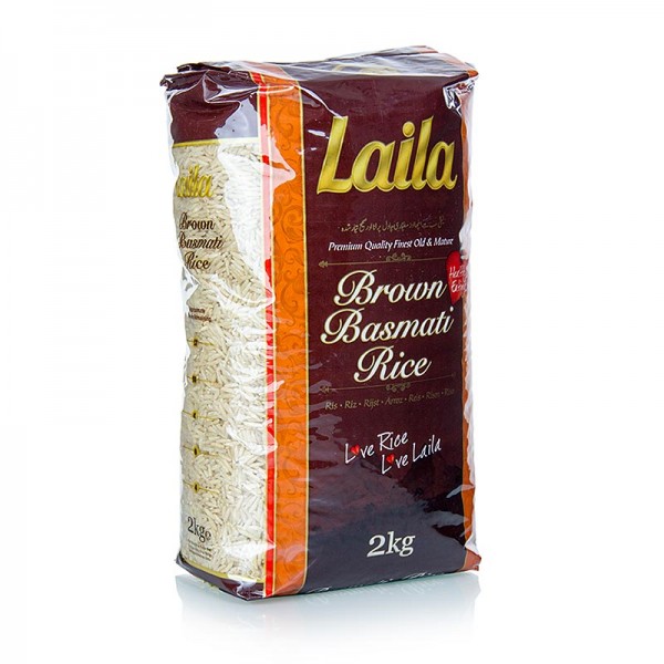 Laila - Basmati Naturreis braun Laila