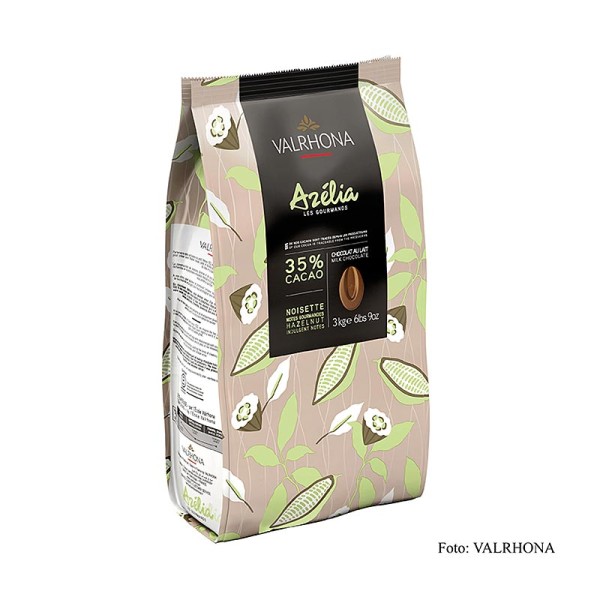 Valrhona - Azélia Haselnuss Couverture 35% Callets