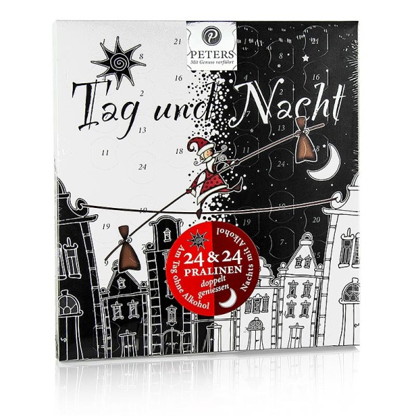 Peters - Adventskalender Tag & Nacht 48 Türchen mit Alkohol Peters