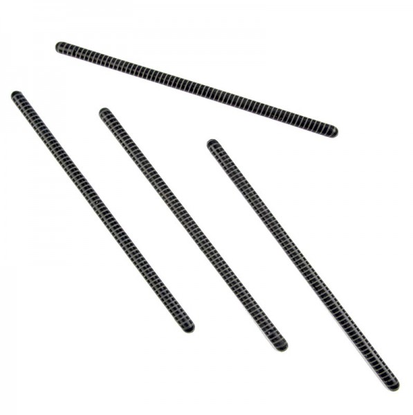 Deli-Vinos Patisserie - Schoko Sticks dunkle Schokolade mit hellen Streifen 13cm lang ø 5mm