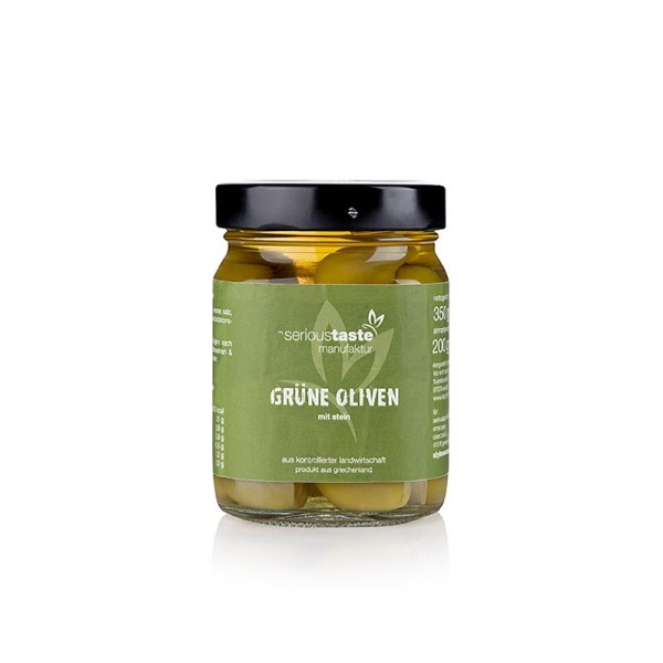 Ernst Petry - Serious Taste - Grüne Oliven mit Kern