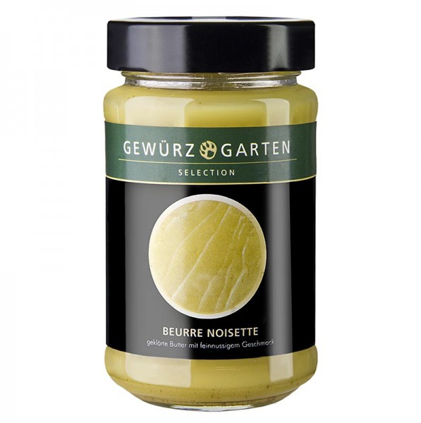 Gewürzgarten Selection - Gewürzgarten Beurre Noisette geklärte Butter nussiger Geschmack