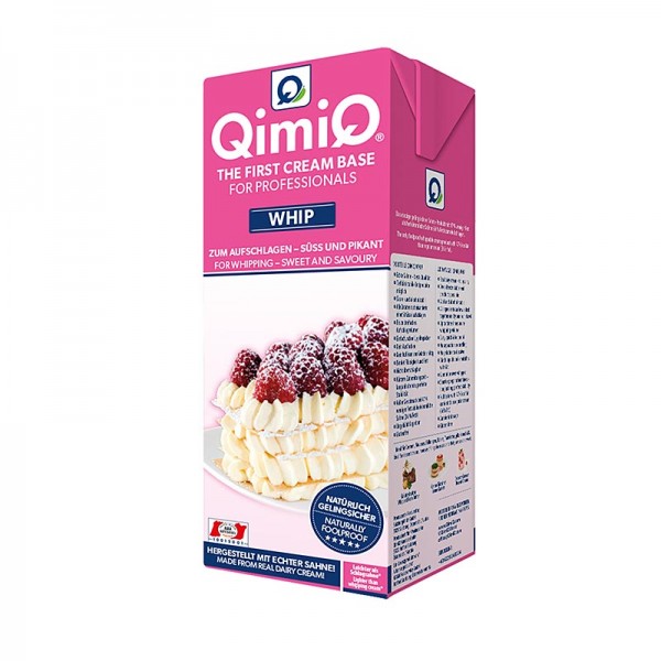 QimiQ Whip - QimiQ Whip Natur zum Aufschlagen für süße & pikante Cremes 19% Fett