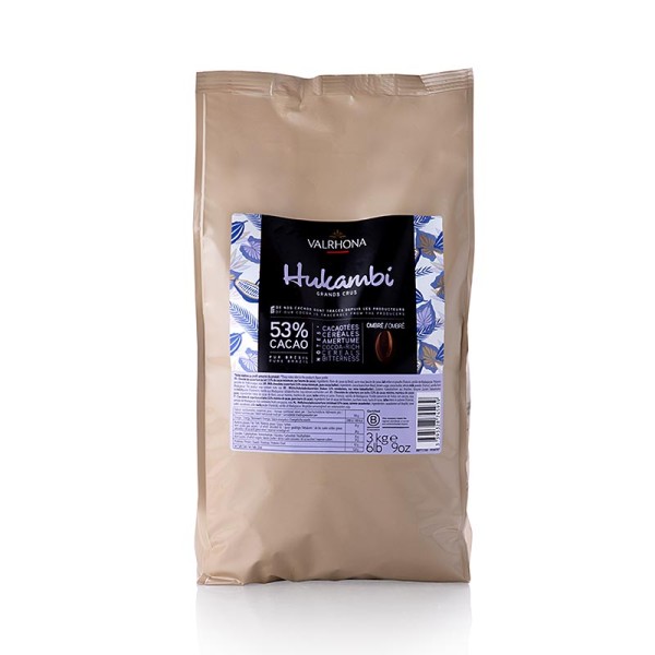 Valrhona - Valrhona Hukambi Lactée 53 % Callets Vollmilch Couverture (49787)