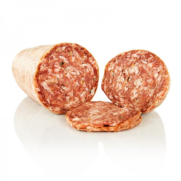 Montalcino Salumi - Salami Finocchiona - Salami mit Fenchelaroma Montalcino Salumi