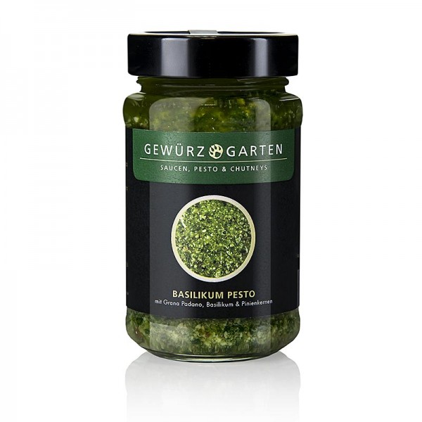 Gewürzgarten Selection - Gewürzgarten Basilikum Pesto mit Basilikum Pinienkernen Grana Padano