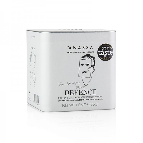 Anassa - ANASSA Pure Defence Tea (Kräutertee) lose mit 15 Beuteln BIO
