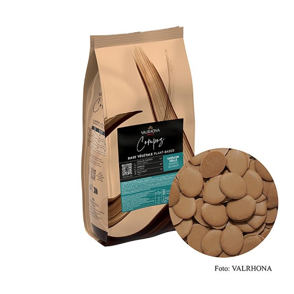 Valrhona - Valrhona Compoz Schokoladen - Gerösteter Buchweizen-Basis Callets