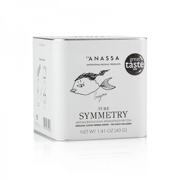 Anassa - ANASSA Pure Symmetry Tea (Kräutertee) lose mit 20 Beuteln BIO
