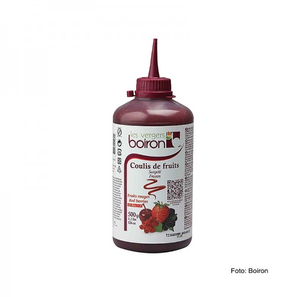 Boiron - Coulis / Sauce - Rote Früchte.17% Zucker Squeeze Flasche TK