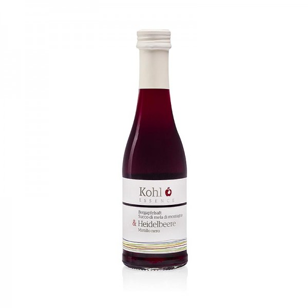 Kohl Gourmet - ESSENCE Bergapfelsaft + Heidelbeere