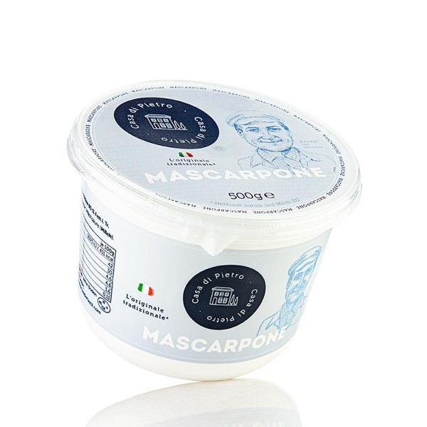 Casa di Pietro - Mascarpone Frischkäse 80% Fett i.Tr. Casa di Pietro