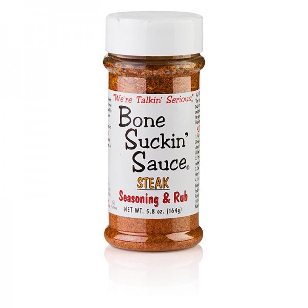Bone Suckin' - Bone Suckin´ Steak Seasoning & Rub´ BBQ Gewürzzubereitung Ford´s Food