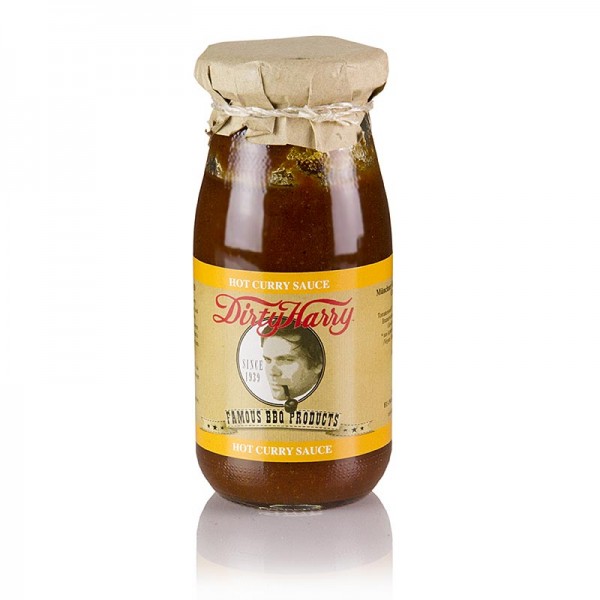 Dirty Harry’s Famous - Dirty Harry´s Famous Hot Curry Sauce BIO vegan