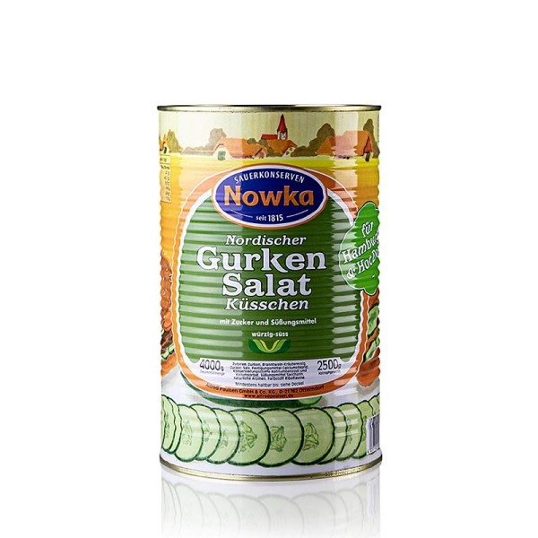 Nowaka - Gurkensalat Küsschen Nowaka (Gurkenscheiben)