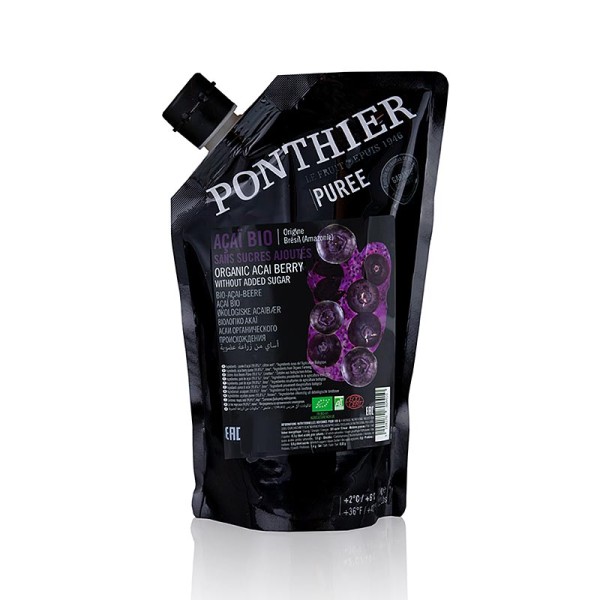 Ponthier - Ponthier Acai Püree 100% Frucht ungezuckert BIO