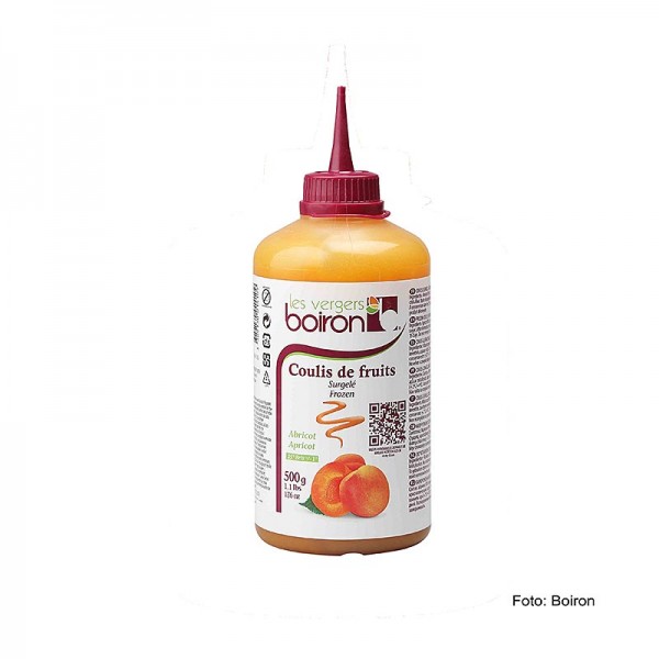 Boiron - Coulis / Sauce - Aprikose 20% Zucker Squeeze Flasche TK