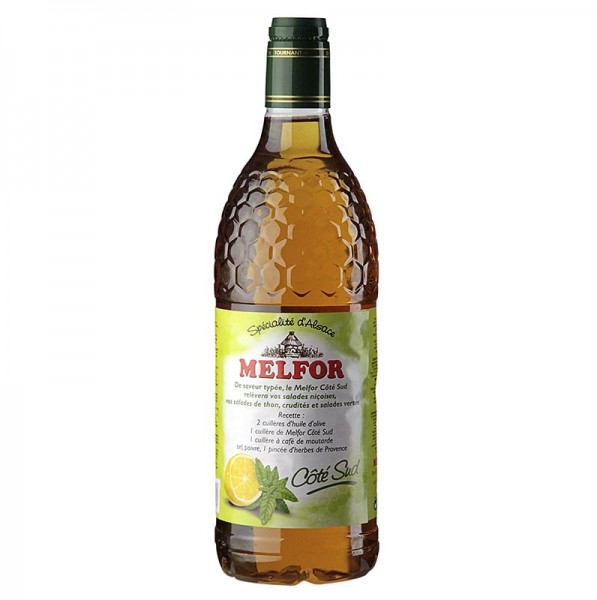 Melfor - Essig-Condiment mit Honig Kräutern Basilikum & Zitrone 3.8% Säure Melfor