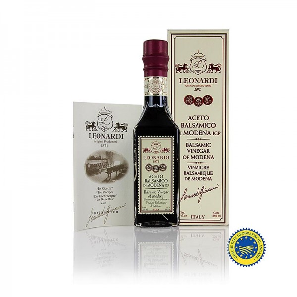 Leonardi - Leonardi - Aceto Balsamico di Modena IGP/g.g.A. Francobollo 6 Jahre