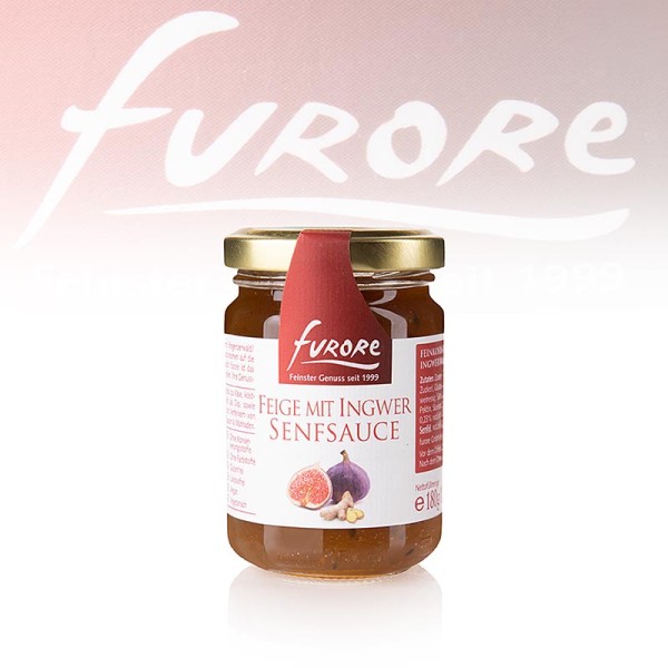 Furore - Furore - Feigen-Senf-Sauce mit Ingwer und Limone