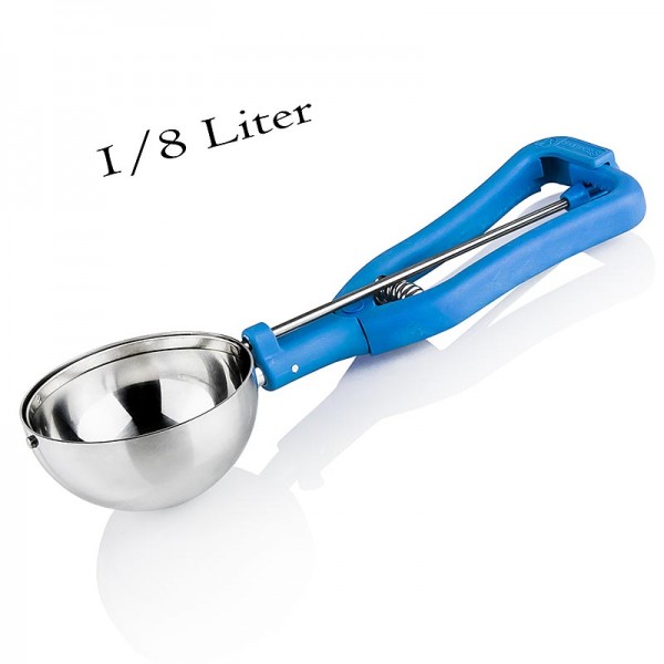 Deli-Vinos Kitchen Accessories - Eisportionierer 1/8 Liter ø 8cm 20cm lang Edelstahl/Kunststoff
