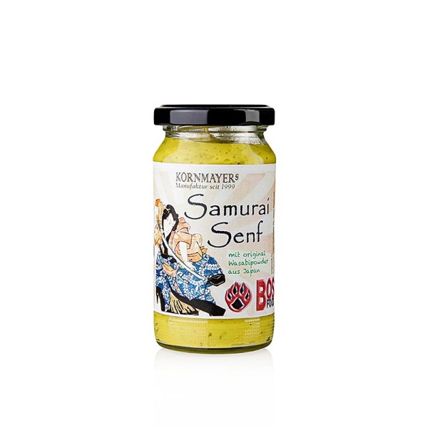 Kornmayer - Kornmayer - Samurai Senf mit Wasabi und Kräutern