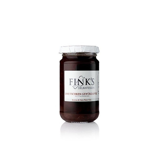 Fink's Echte Delikatessen - Zwetschken-Gewürzapfel Leichtkonfitüre