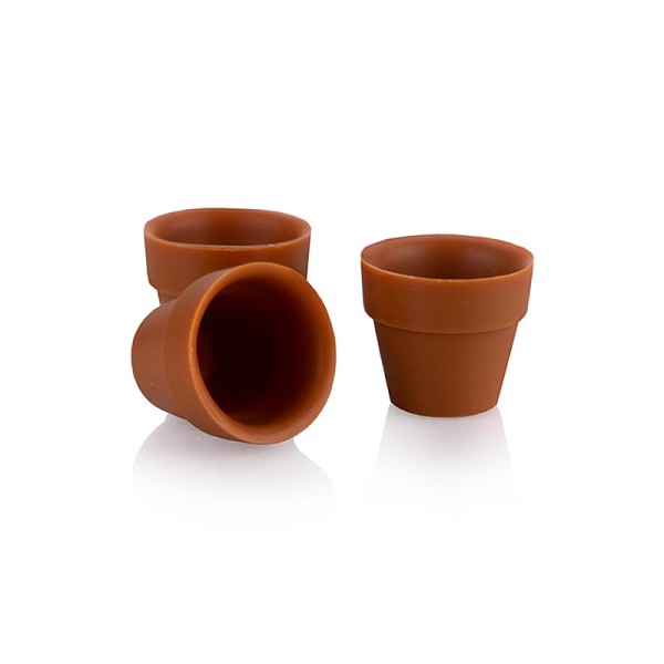 Dobla - Schokoform Flower Pot mini Vollmilch 25x28mmm dobla (18139)