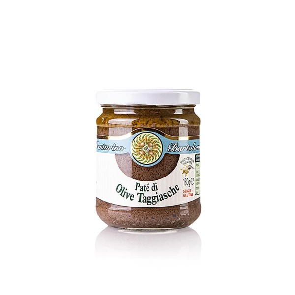 Venturino - Oliven-Paste - Tapenade schwarz aus Taggiasca-Oliven Venturino