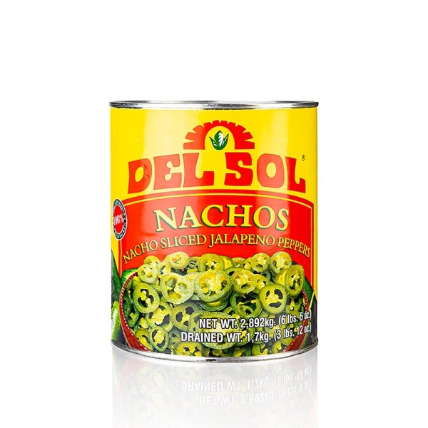 Del Sol - Chili Schoten Jalapenos grün geschnitten Del Sol