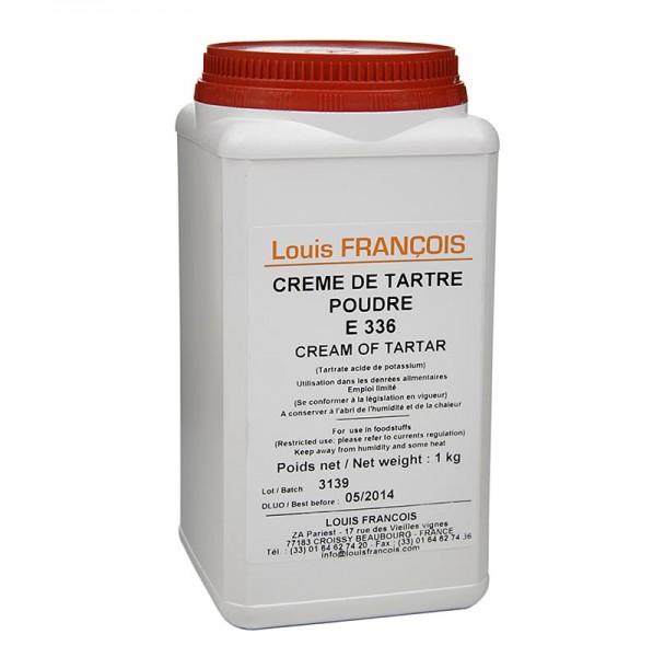 Louis Francois - Weinstein-Pulver - Creme Detartre Kaliumtartrat E 336
