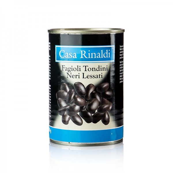 Casa Rinaldi - Schwarze Bohnen (Tondini) 400g Casa Rinaldi